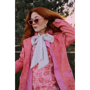 Pink Cateyes Sunglasses