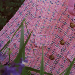 Pink Tweed Clueless Jacket