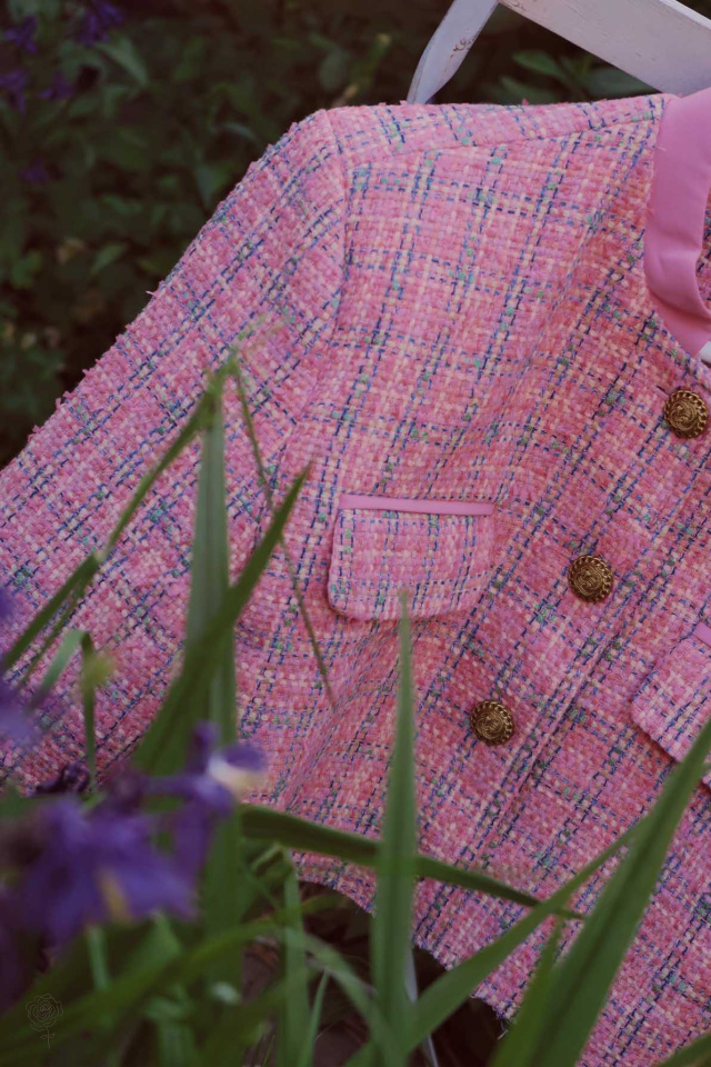Pink Tweed Clueless Jacket