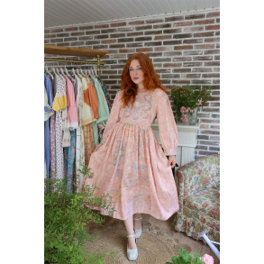 Rita's Soft Peachy Recycled Dress | M/L