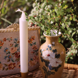 Simple Brass Star Candle Holder