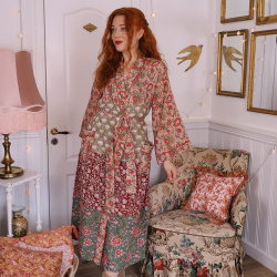 Spring Blossom Kimono | Red