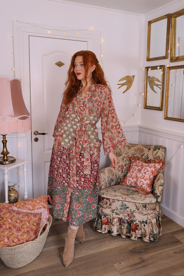 Spring Blossom Kimono | Red