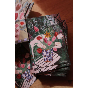 Spring Tulips Postcards - By Elise Buch 