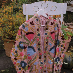 Autumn Flowers Cotton Jacket 