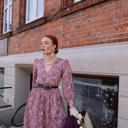 Wild Violet Boho Maxi 