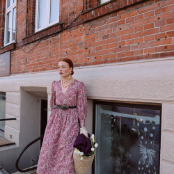 Wild Violet Boho Maxi 