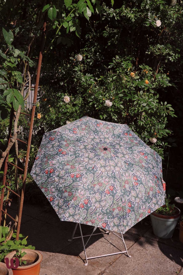 William Morris Golden Lily - Art Folding Umbrella