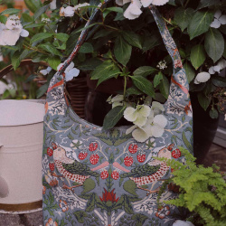 William Morris Strawberry Thief | Hobo Bag