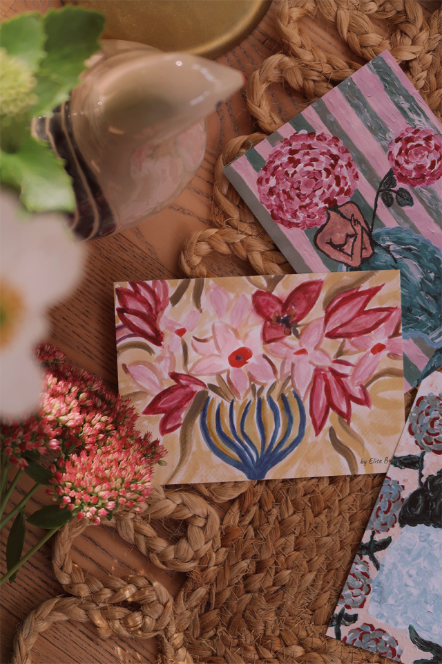 Postcards by Elise Buch 