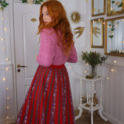 Adorable Pink Handmade Sweater | XS/S