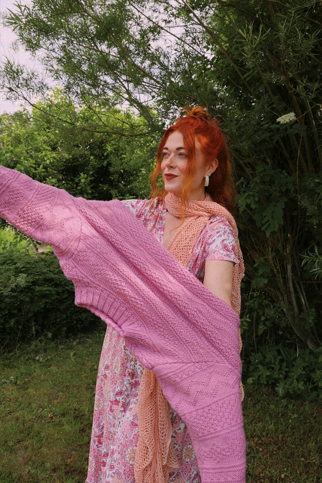 Adorable Pink Handmade Sweater | XS/S