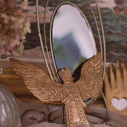 Angel Brass Wall Decoration