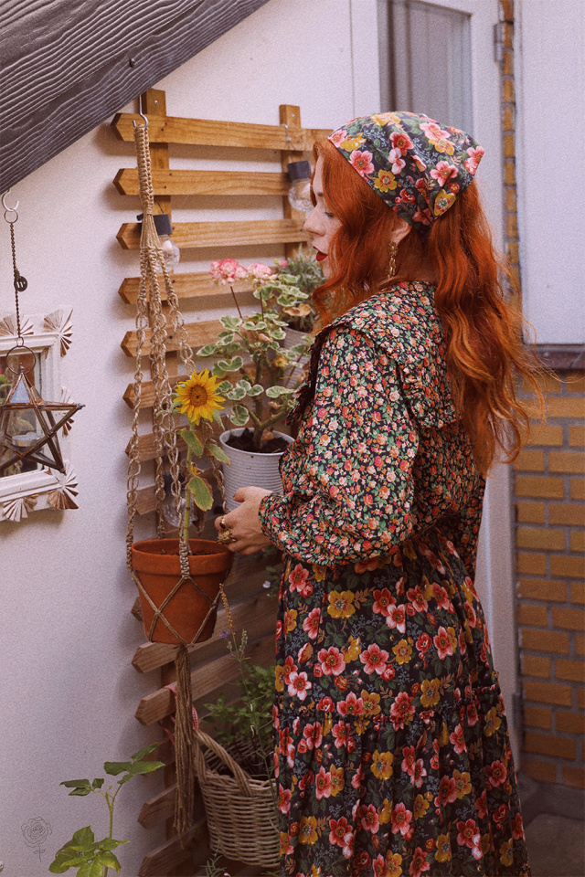 Autumn Air Floral Blouse 