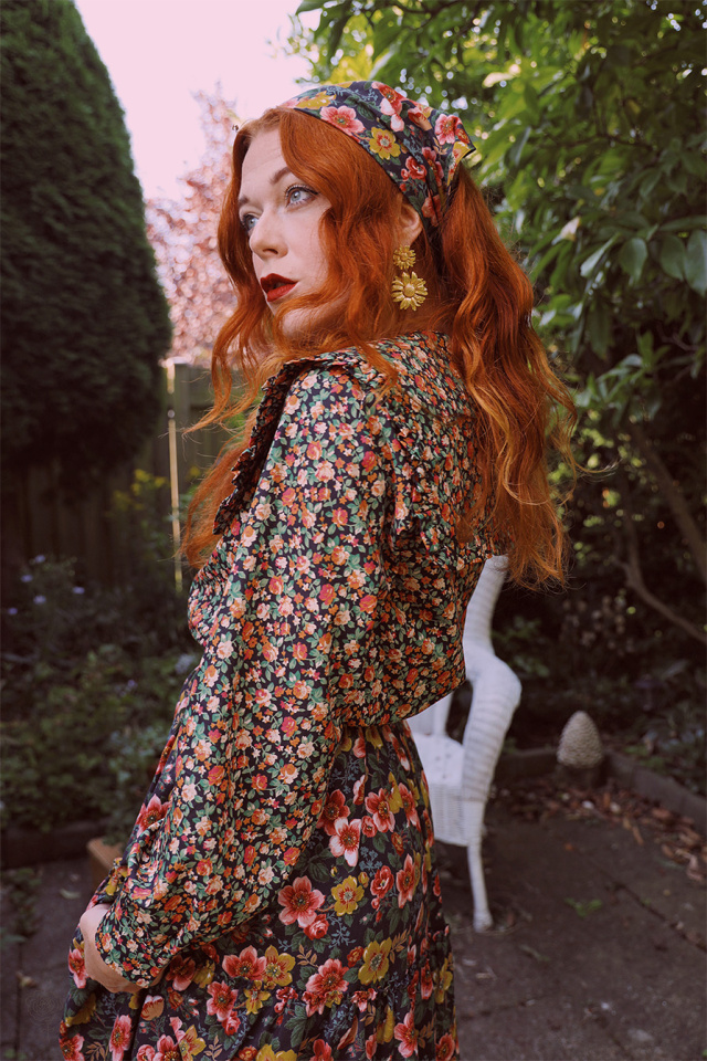 Autumn Air Floral Blouse 