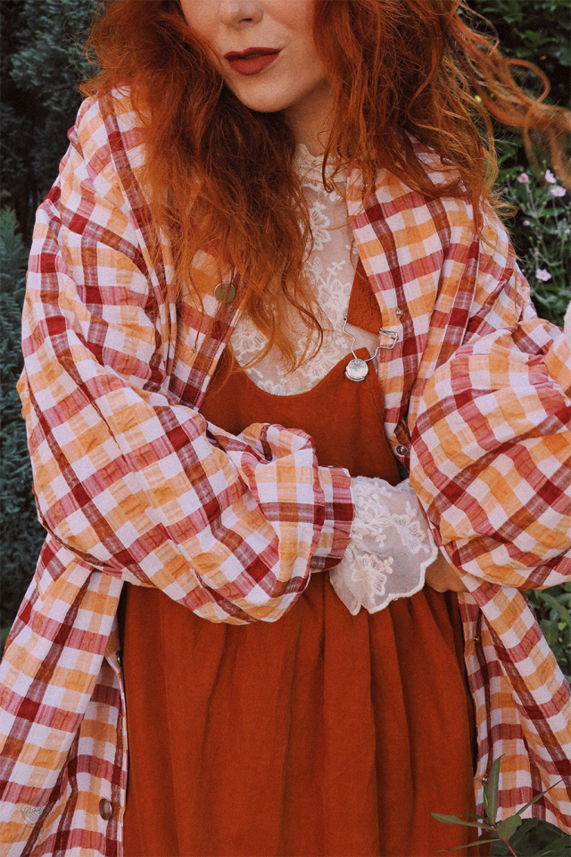 Spring Air Plaid Bomber