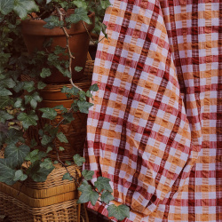 Spring Air Plaid Bomber