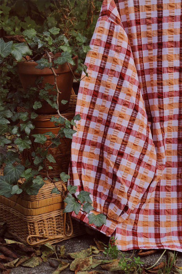 Spring Air Plaid Bomber