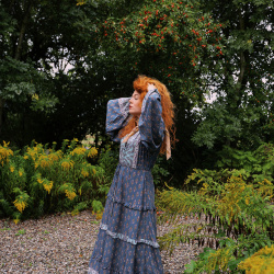 Autumn Boho Child Maxi Dress 