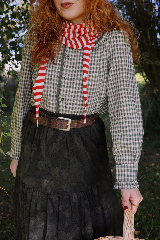 Midnight Moss Maxi Skirt 