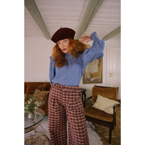Autumn Kiss Jeans Blouse 