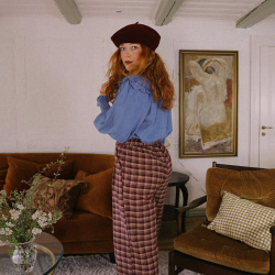 Autumn Kiss Jeans Blouse 