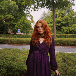 Autumn Wine Maxi Dress 