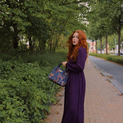 Autumn Wine Maxi Dress 