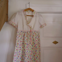 Baby Doll Floral Mini Dress | S