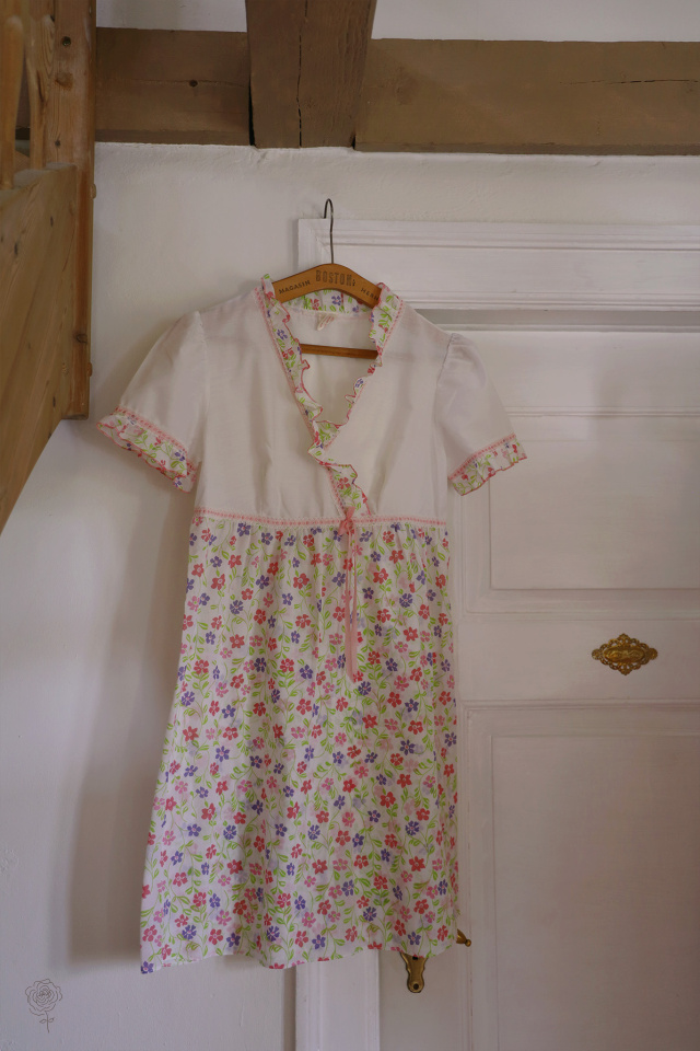 Baby Doll Floral Mini Dress | S