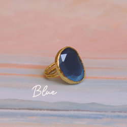 You're A Gem | Glass Ring 