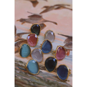 You're A Gem | Glass Ring 