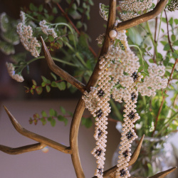 Beaded Vintage Necklace 