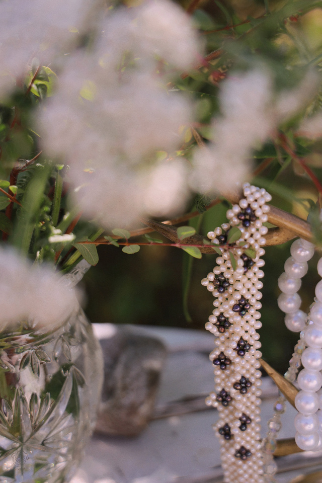 Beaded Vintage Necklace 