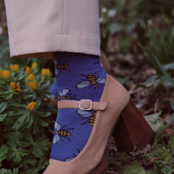 Bee Fantastic Socks | BLUE 