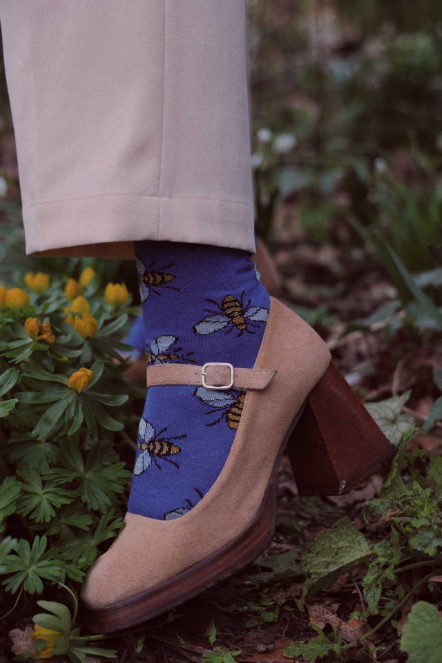 Bee Fantastic Socks | BLUE 