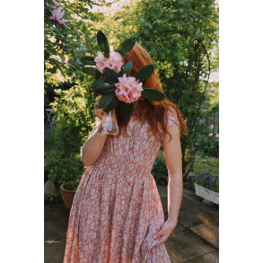 Beige Boheme Summer Dress 