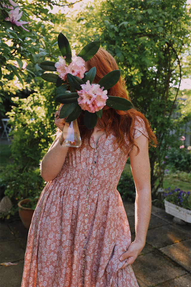 Beige Boheme Summer Dress 