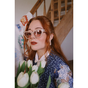 Beige Cayeye Sunglasses