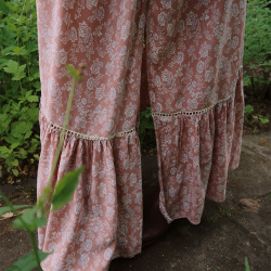 Beige Boheme Summer Dress 