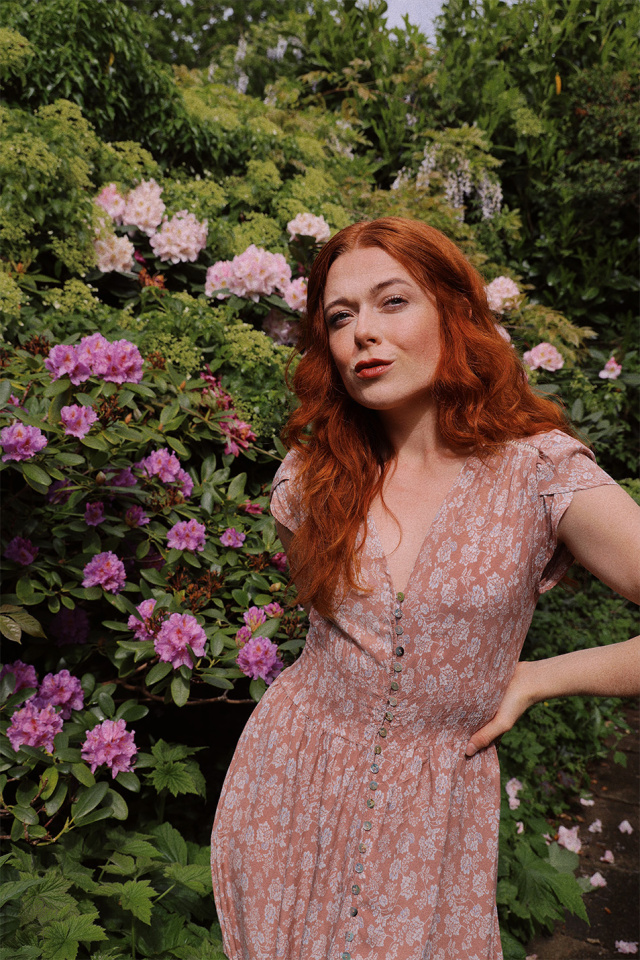 Beige Boheme Summer Dress 