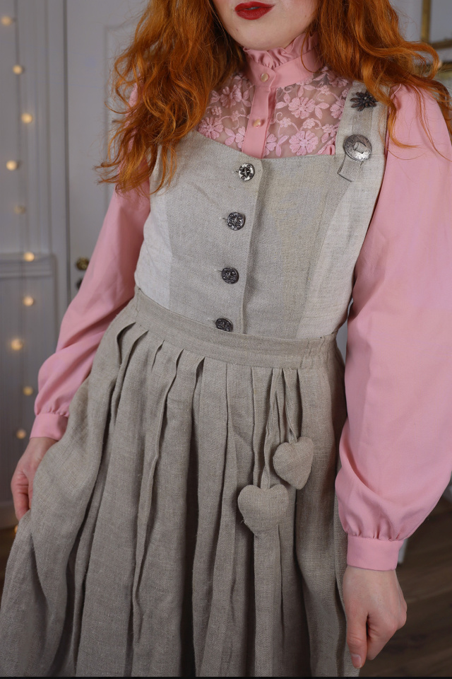 Sand Romantic Vintage Top | M