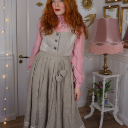 Sand Romantic Vintage Top | M