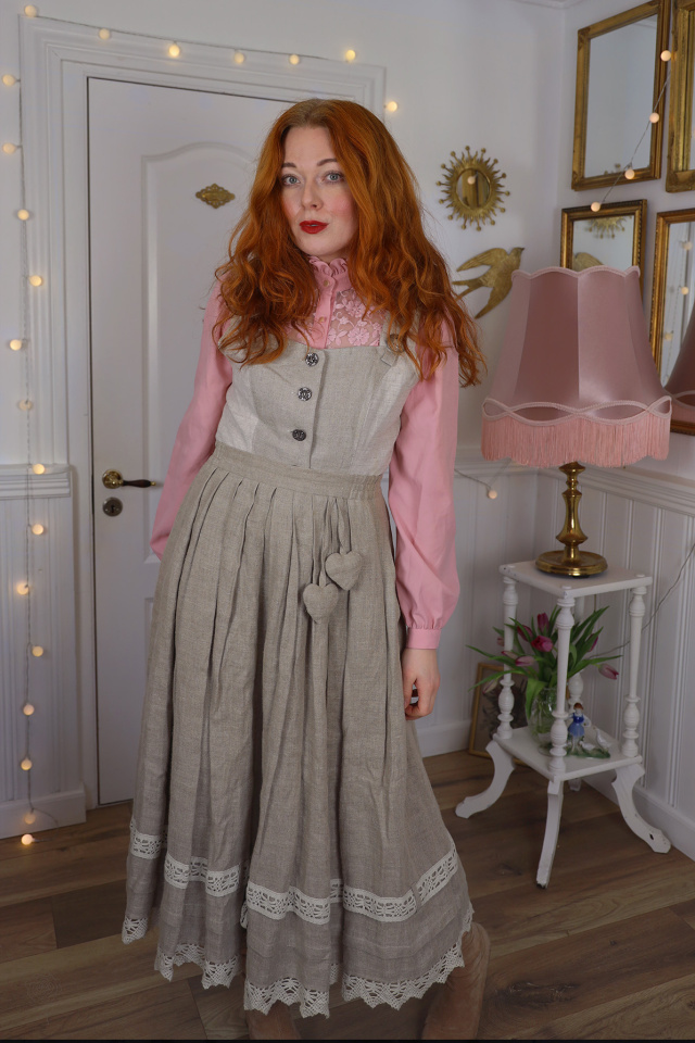 Sand Romantic Vintage Top | M