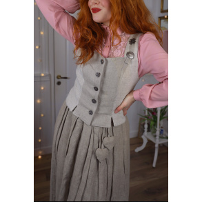 Sand Romantic Vintage Top | M