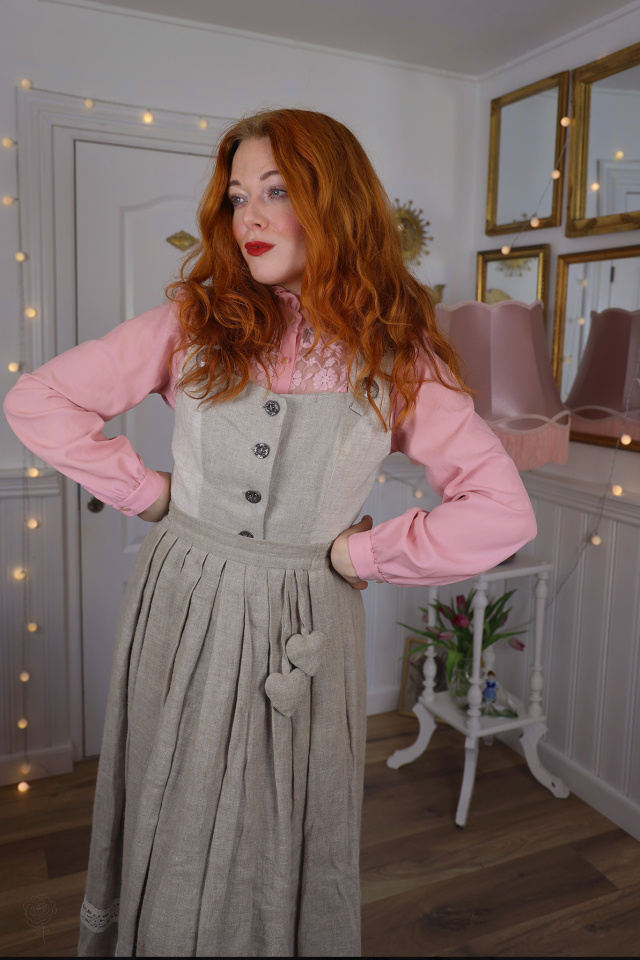 Sand Romantic Vintage Top | M