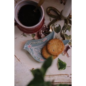 Folkart Bird Tray 