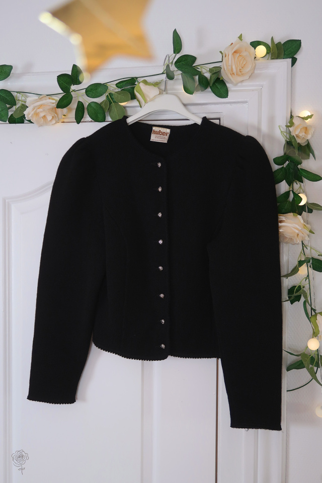 Blackbird Elegant Vintage Cardigan | S