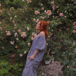 Black Gingham Comfy Dress | S/M