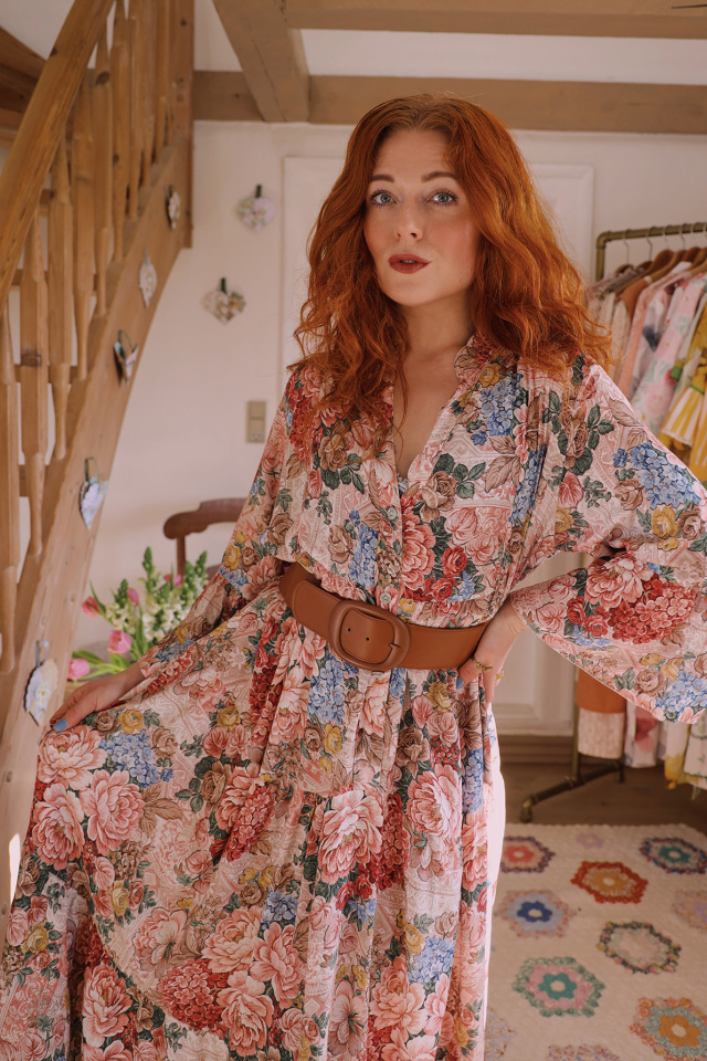 Blossom Spring Maxi Gown | M-XL